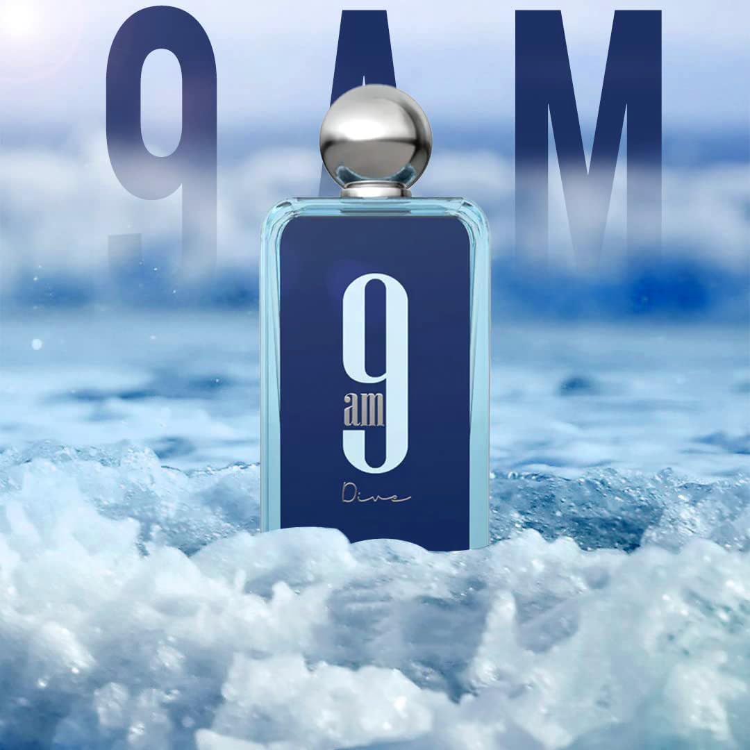 9 am Dive Perfume For Unisex EDP 100ml by Afnan – Abiir & Co