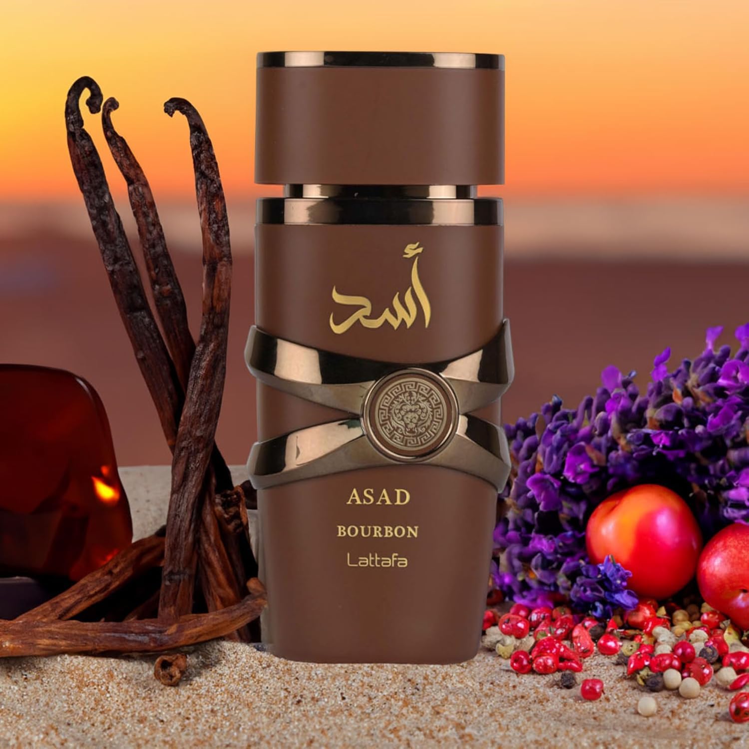 Asad Bourbon By Lattafa Perfume For Unisex EDP 100ml – Abiir