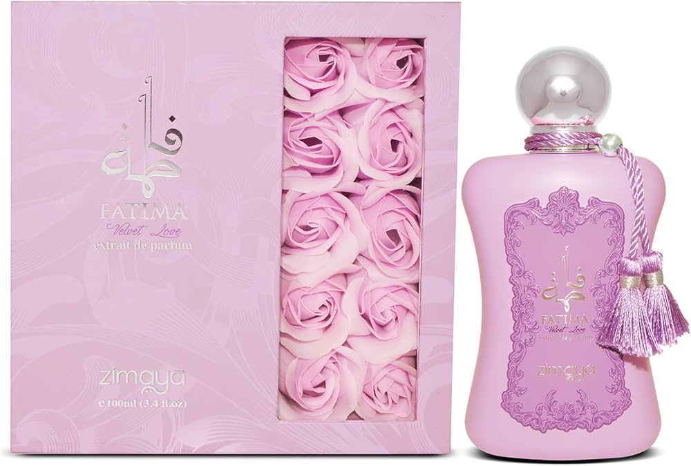 Afnan Zimaya Fatima Velvet Love - Perfume For Women - Extrait De Parfum